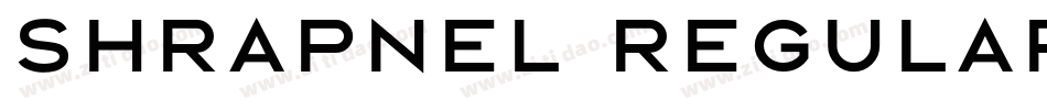 Shrapnel Regular字体转换